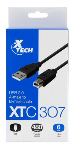 Cable Usb 2.0 A-b 1,8 Mts  Impresora Escaner Multifuncion