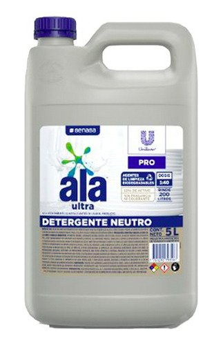 Detergente Ala Ultra Neutro 5 L