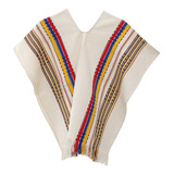 Poncho Fino Tricolor