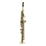 Saxofone Soprano Reto Bb Hst-410l Laqueado Harmonics