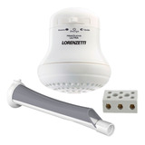 Kit Chuveiro Com Cano Lorenzetti Maxi Ducha Ultra 127v 3200w