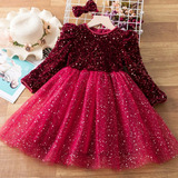 Vestido De Princesa Para Niñas De 3, 6 Y 8 Años, Elegantes L