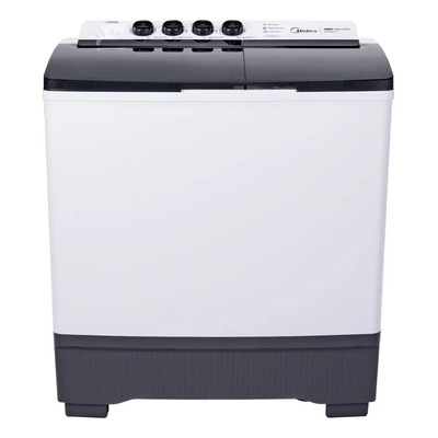 Lavadora Midea Semiautomática Dos Tinas 22kg Force Pulsator | Meses sin interés