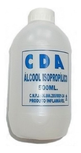4 Álcool Isopropilico 500ml 99,8% Limpeza Placa E Eletrônico