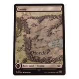 Carta Magic Lord Of The Rings Swamp Land Mtg Lotr