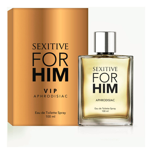 Sexitive Vip Afrodisiaco For Him Con Feromonas Perfume 100 M