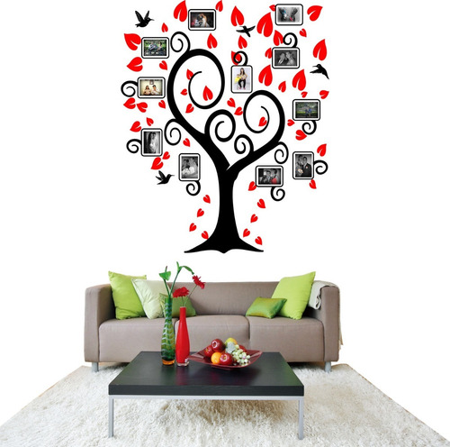 Vinil Arbol Genealogico Decorativo Para Pared