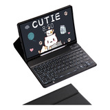 Funda+teclado Iluminado Para Galaxy Tab S9 Fe 10.9 Sm-x510