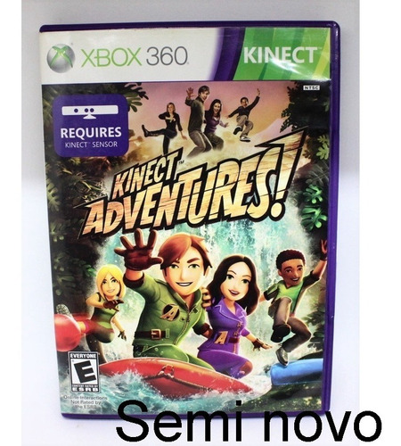 Kinect Adventure Xbox360 Midia Fisica Original