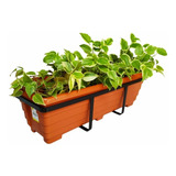 2 Suporte Para Plantas De Sacada Varanda Kit Completo Oferta