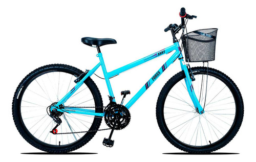 Bicicleta Feminina Forss Anny Aro 26 C/cestinha 18v Mcz18