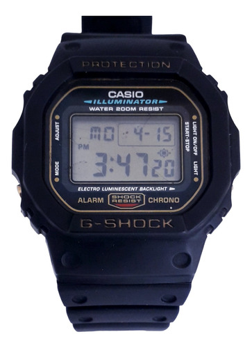 Casio G-shock Dw-5600eg-9v Antigo Serie Ouro Raro - Ano 1996