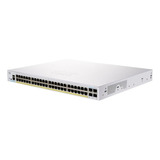Switch 48 Puertos Cisco Giga Cbs350-48t-4x Adm + 4 Sfp+ 10g
