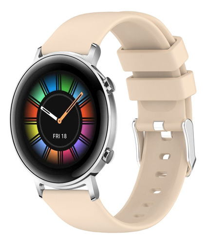 Correa De Reloj De Color Beige Para Huawei Watch Gt2