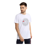 Remera Fila Hombre Plante Manga Corta Blanca F11l271-4806