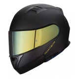 Casco Abatible Para Moto Hax Amatista Solid Negro Mate Diseño Abatible Color Negro Tamaño Del Casco Xl(61-62 Cm