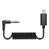 Cable Adaptador Hollyland Trs De 3,5 Mm Para Lightning Ios