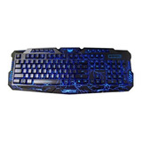 Teclado Gammer Wired M200 Retroiluminado Gamer Teclados 