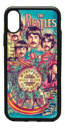 Funda Protector Para iPhone The Beatles Retro