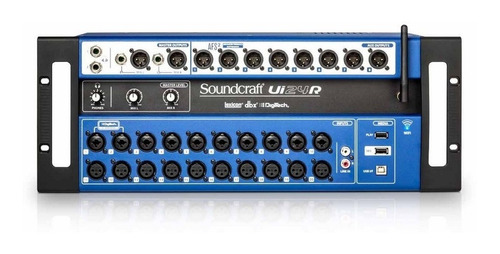 Mesa De Som Digital Soundcraft Ui24r 24 Canais