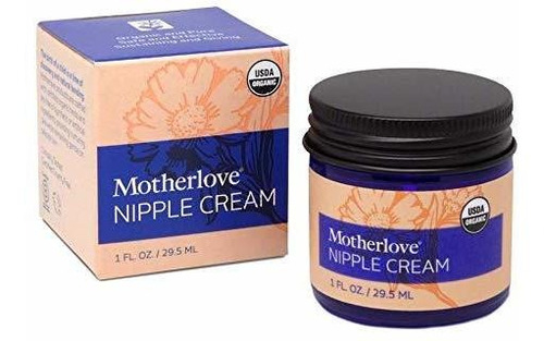 Motherlove Nipple Cream  1 Oz.  Organic Lanolin-free