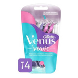 Gillette Venus Simply Base Máquina De Afeitar Suave 4 Uds