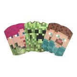 Minecraft Caja Para Sorpresas Cumpleaños × 6 Cotillón Nuevo