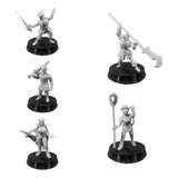 Miniatura D&d Pack 10 Figuras Iniciales (resina)