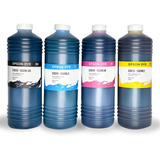 Kit 4 Tintas Para Epson Dye 500ml L300 L305 L355 L455l3150