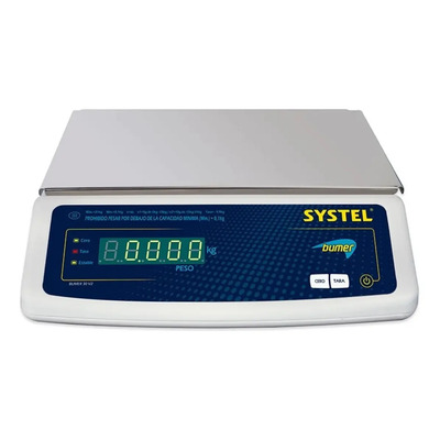Balanza Digital Comercial Systel Bumer 30kg Pantalla LED Conexión RS-232 6V | Envío gratis