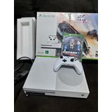 Xbox One S 500gb + Controle Sem Fio + Roda Jogo Em Cd Brinde