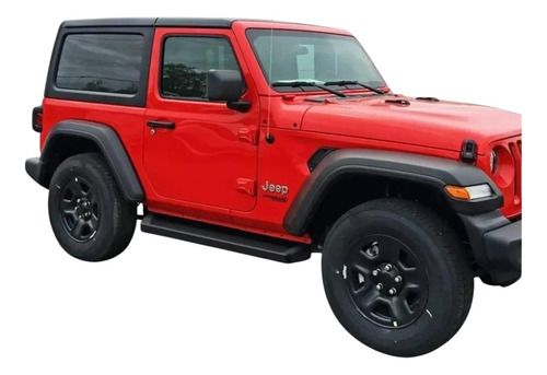 Estribos  Aluminio Jeep Wrangler Jl 2 Puertas 2018-2022 