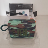 Caixa Jbl Go 3 Camuflada Bluetooth. 