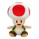 Toad Pelucia Turma Mario Bross Pronta Entrega