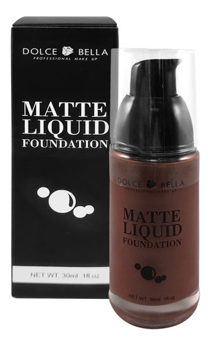 Base Liquida Efecto Mate 30ml Dolce Bella Maquillaje Belleza