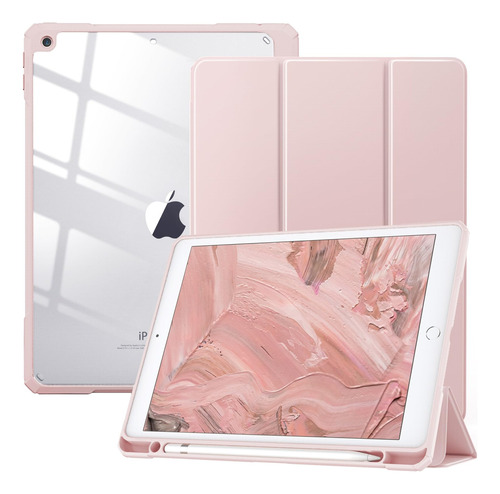 Funda Para iPad 7 8 9 Generacion Con Mica Protectora 10.2''