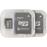 Centon Mp Esencial De 32gb Clase 10 Tarjeta Microsdhc 2pk