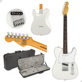 Guitarra Fender American Ultra Telecaster Artic Pearl  0118