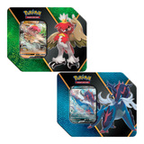 2 Latas Pokémon Tcg Decidueye + Samurott Original Copag