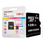 Memoria Micro Sd 128gb Hikvision Clase 10