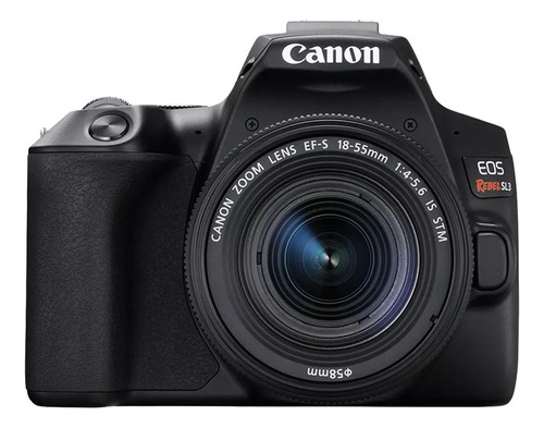 Câmera Canon Eos Rebel Sl3 Lente Ef-s 18-55mm F4 Stm