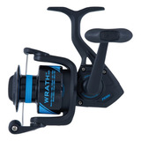 Carrete Penn Wrath 2500 Spinnig Color Negro/azul Lado De La Manija Derecho/izquierdo