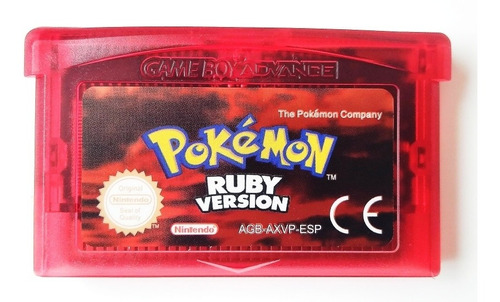 Pokemon Rubi Compatible Con Gameboy Advance Nuevo