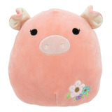 Peluche Animales Smoochy Pals 21cm Color Chancho