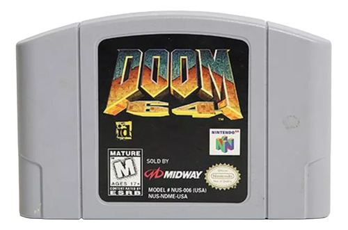 Doom 64 Fisico Nuevo Compatible Con N64