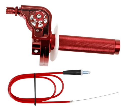 Manillar Universal Twister Grips Con Acelerador De Aluminio