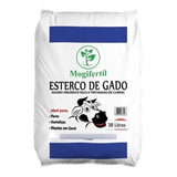 Esterco De Gado - Adubo Orgânico - Jardinagem - 40 Litros