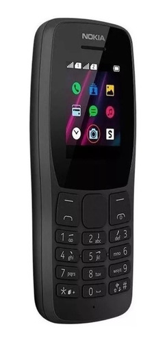Celular De Idoso Nokia 105 Preto Dual Sim 32 Mb Rádio Fm