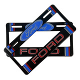 Par De Marcos Portaplacas Plastico Ford Raptor Fiesta Edge