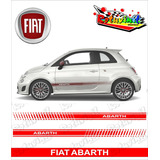 Sticker Calcomania Fiat 500 Abarth